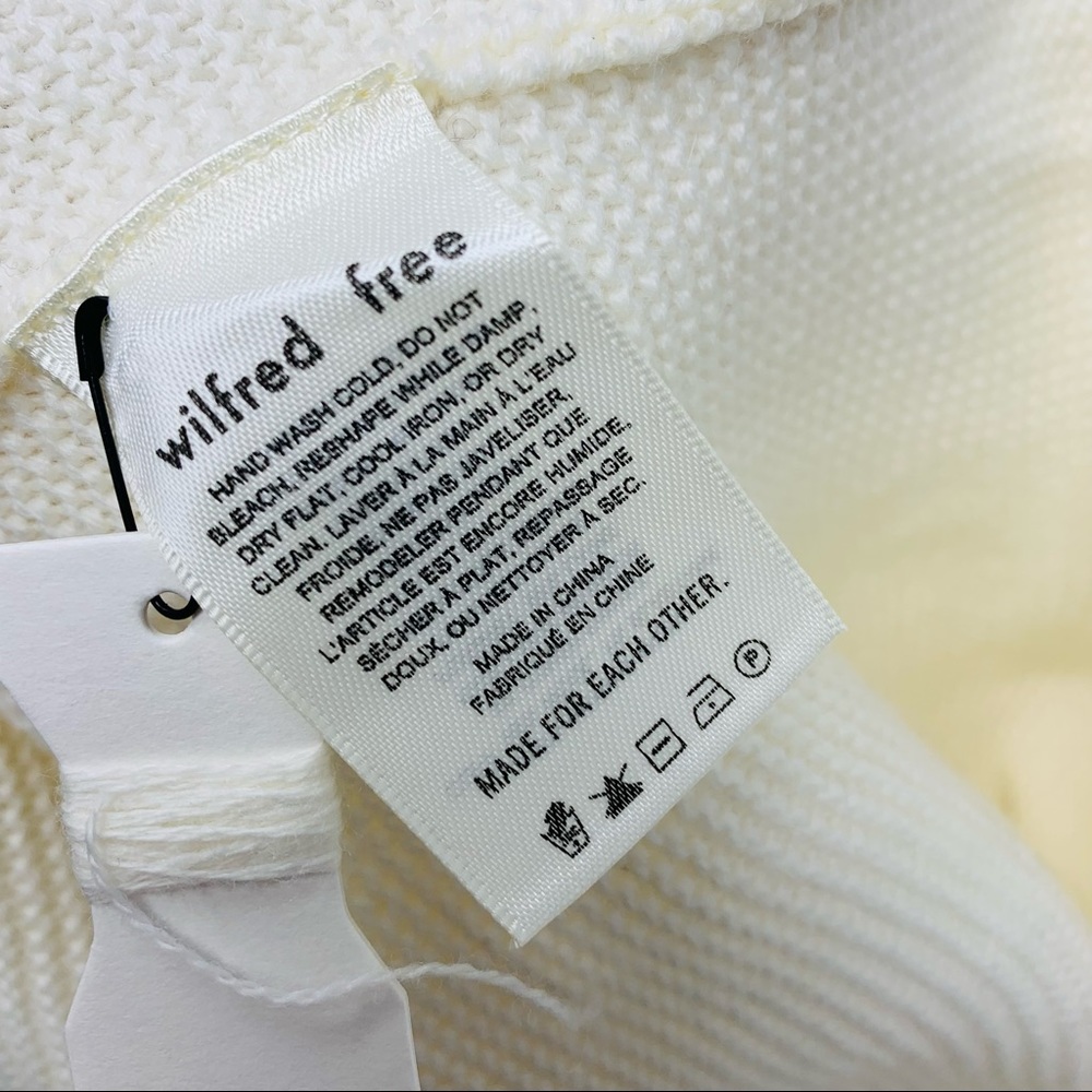 Aritzia Wilfred Free Wolter Sweater in Cream - Picture 9 of 12